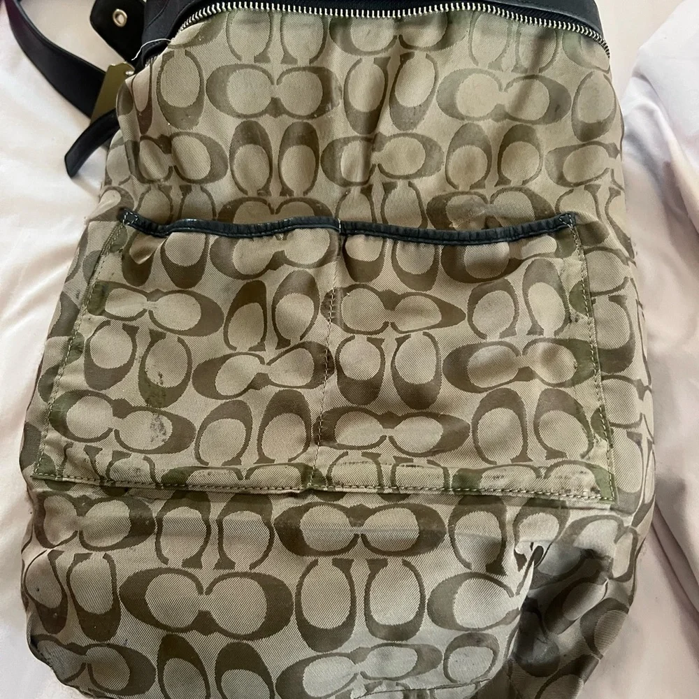 Vintage Coach Leather Bag - Picture 11 of 13